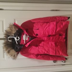Women's NWT Red- Waterproof / ski / snow Jacket Small - Petit